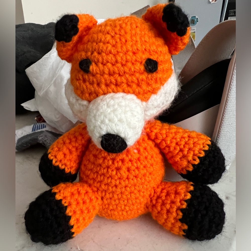 crochet fox